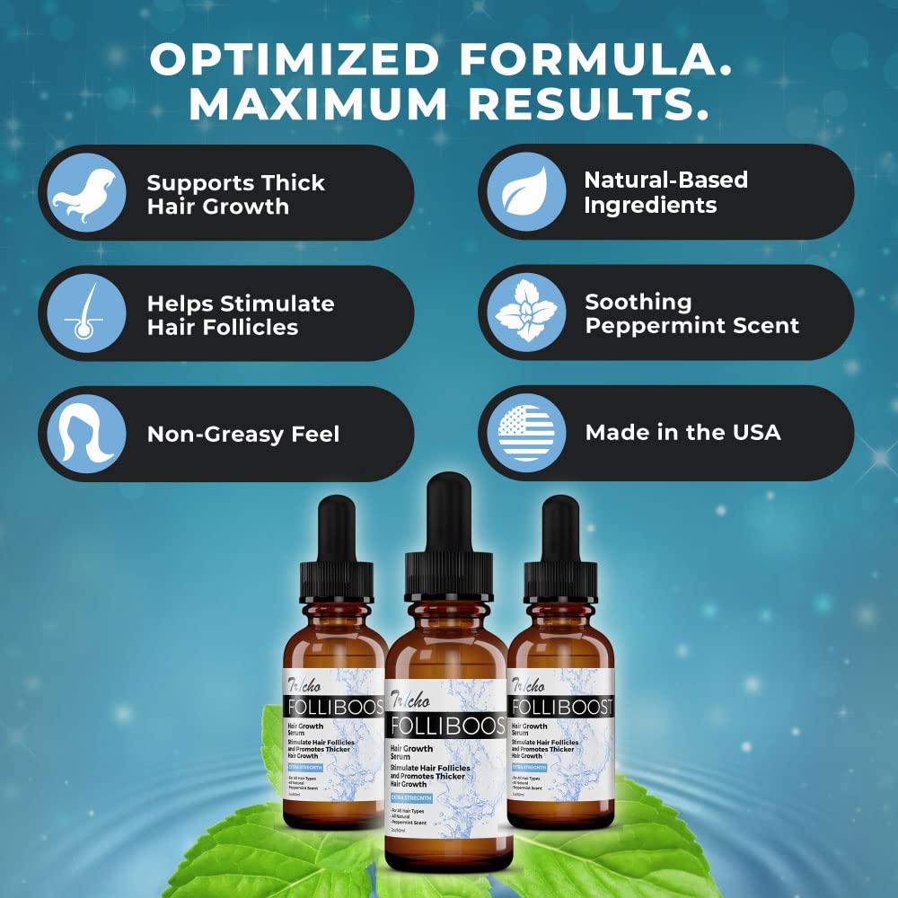 Folliboost Hair Serum - Designed to Restore Health and Vitality to your Hair