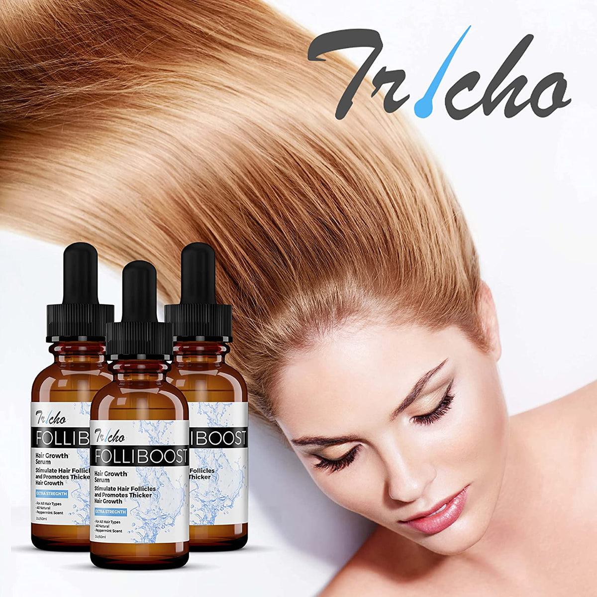 3 Bottle Subscription of Folliboost Hair Serum