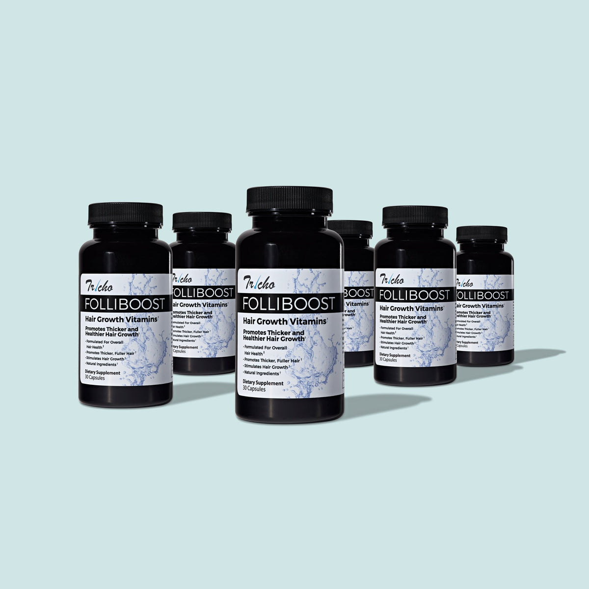 3 Bottle Subscription of Folliboost Hair Vitamins